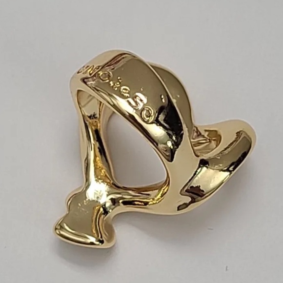 Uno De 50 Ring - NAILED HEART -  Gold  - Various Sizes - Picture 7 of 14
